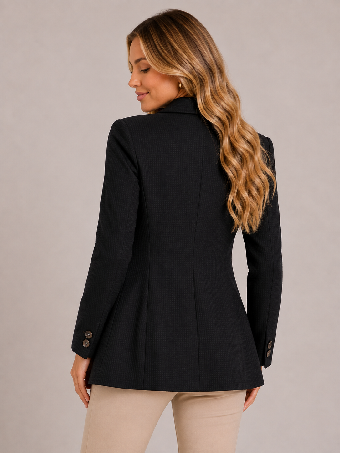Blazer Feminino Alfaiataria Modern Elegance