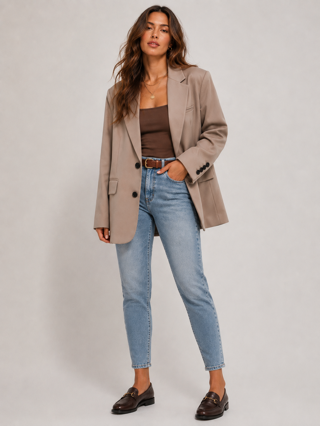 Blazer Feminino Alfaiataria Modern Classic