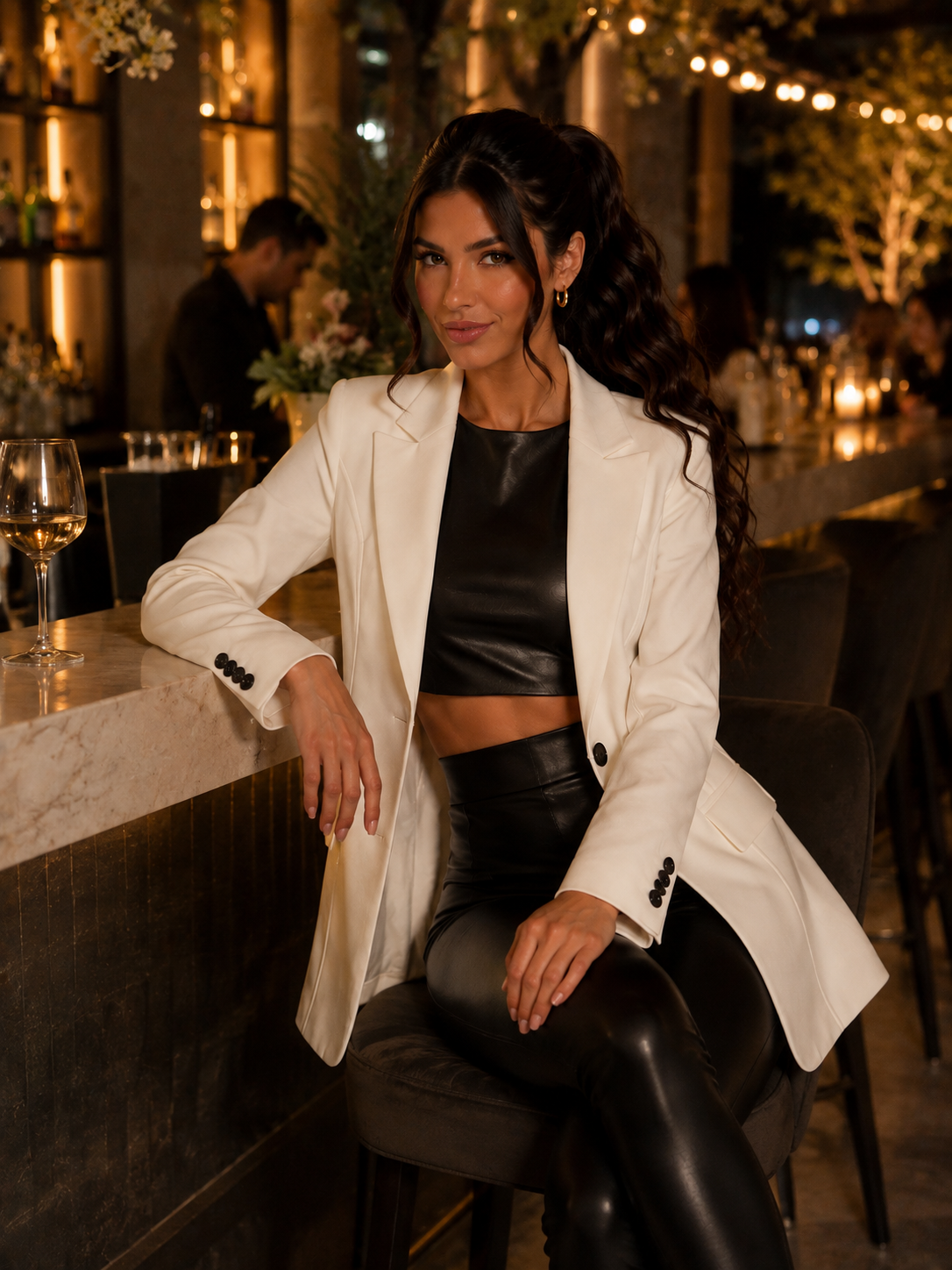 Blazer Feminino Alongado Slim Modern Luxury
