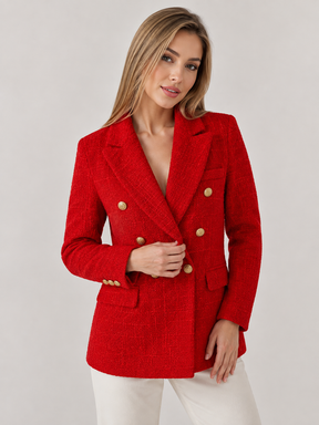 Blazer Feminino Tecido Duplo Modern Traf