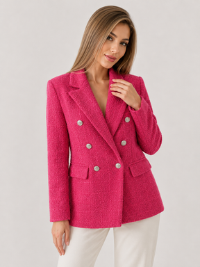 Blazer Feminino Tecido Duplo Modern Traf