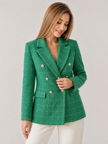 Blazer Feminino Tecido Duplo Modern Traf
