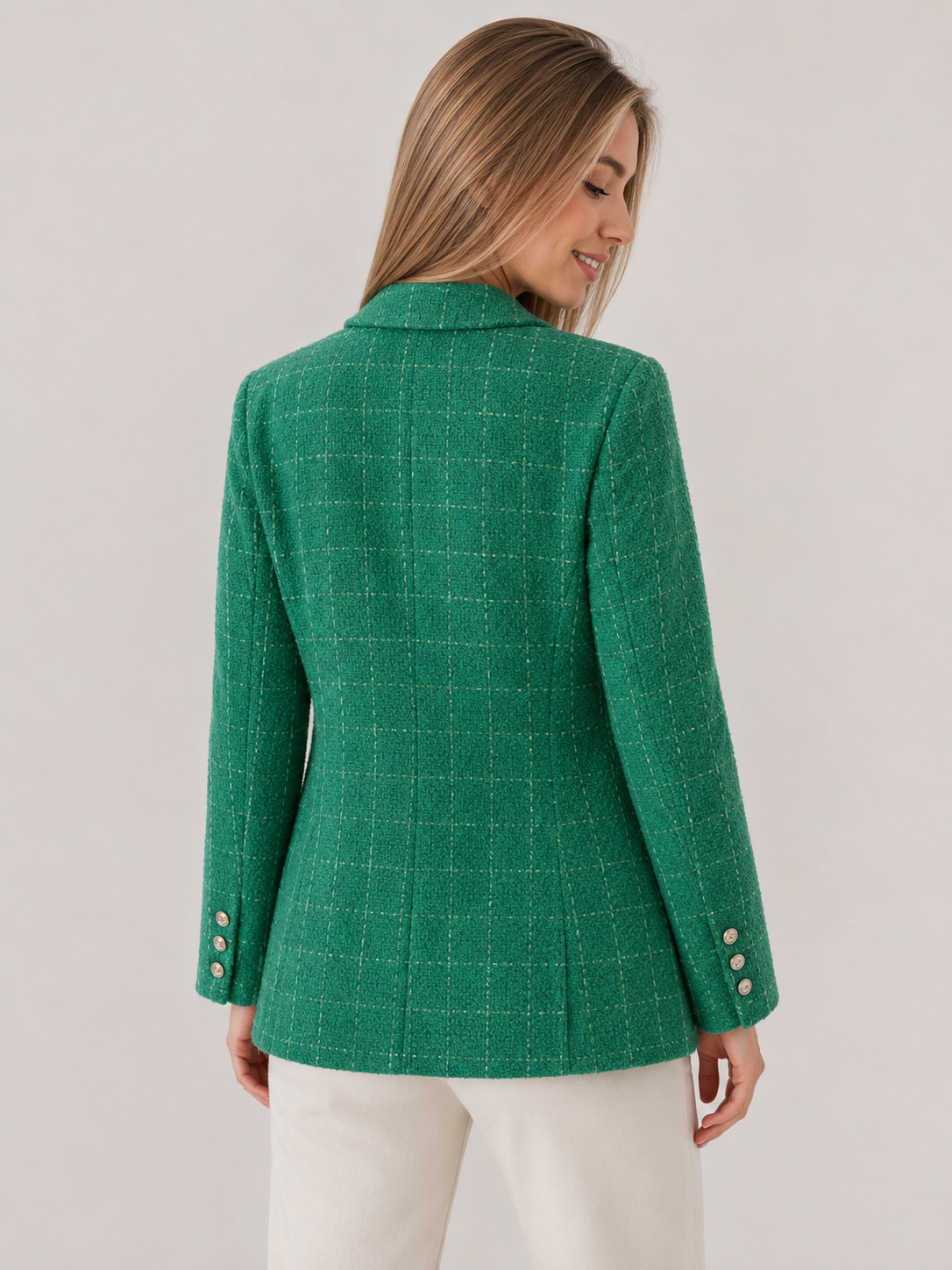 Blazer Feminino Tecido Duplo Modern Traf