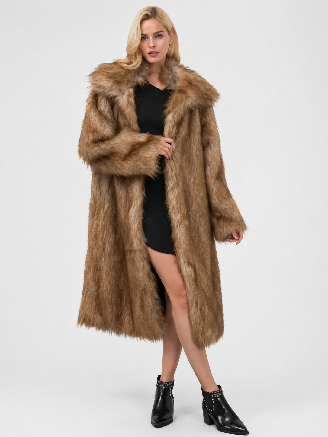 Casaco Sobretudo Feminino Peluciado Modern London