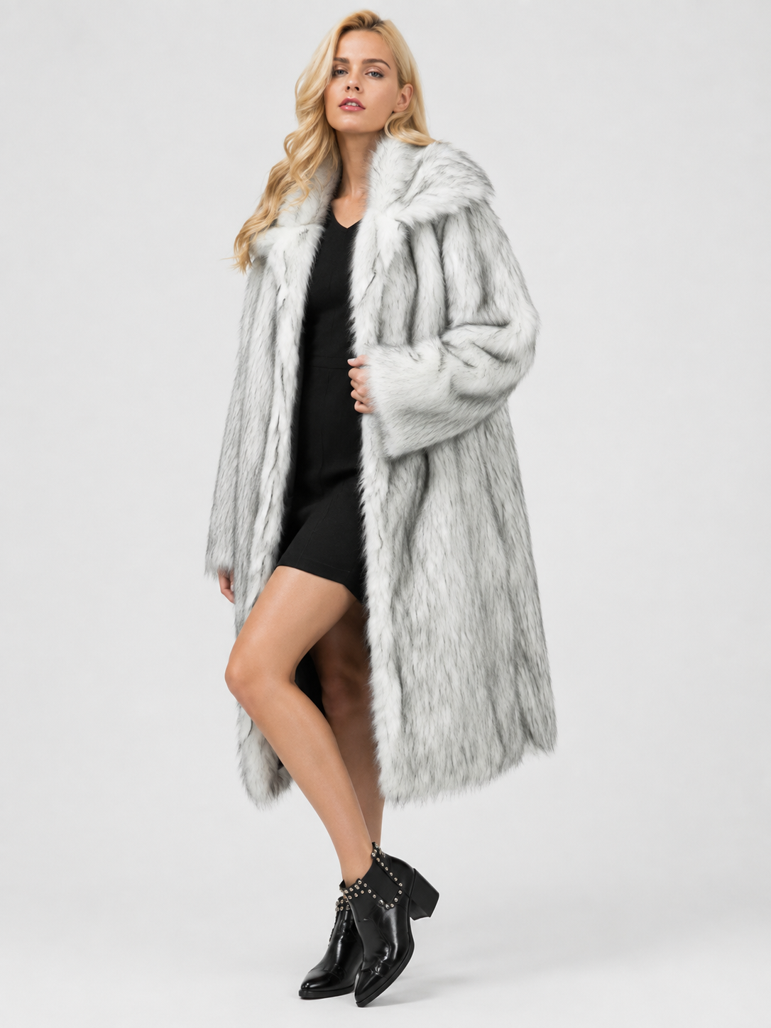 Casaco Sobretudo Feminino Peluciado Modern London
