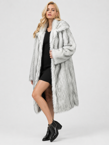 Casaco Sobretudo Feminino Peluciado Modern London