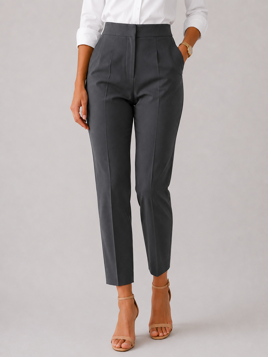 Calça Social Alfaiataria Modern Carolina com Bolsos