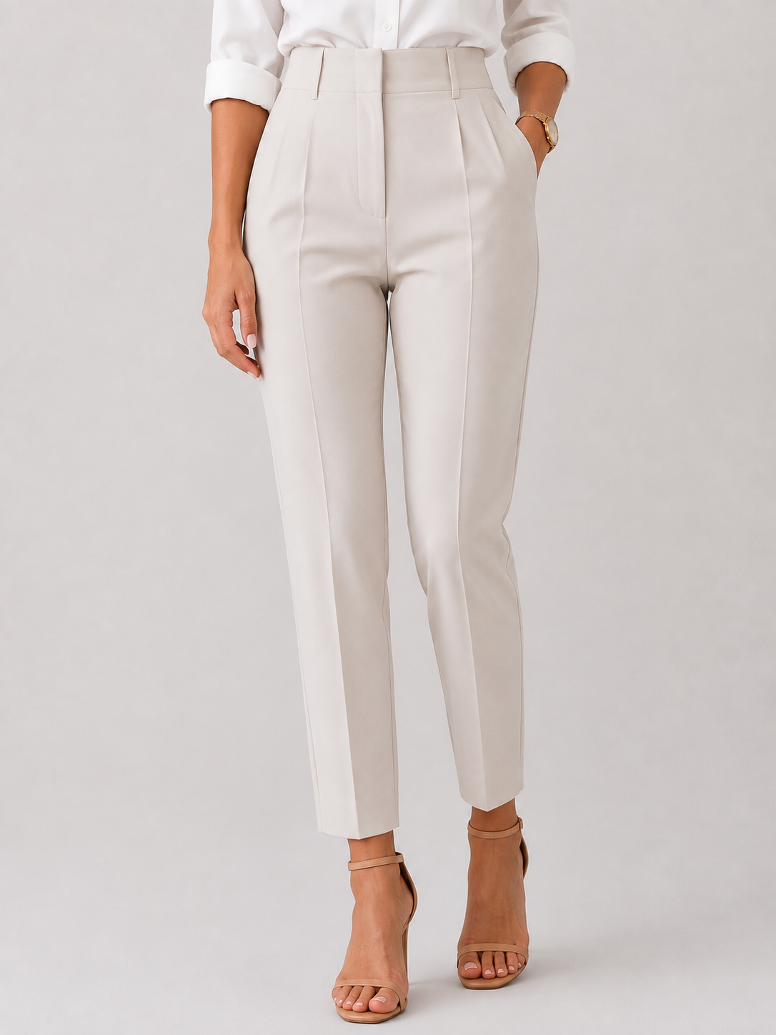 Calça Social Alfaiataria Modern Carolina com Bolsos