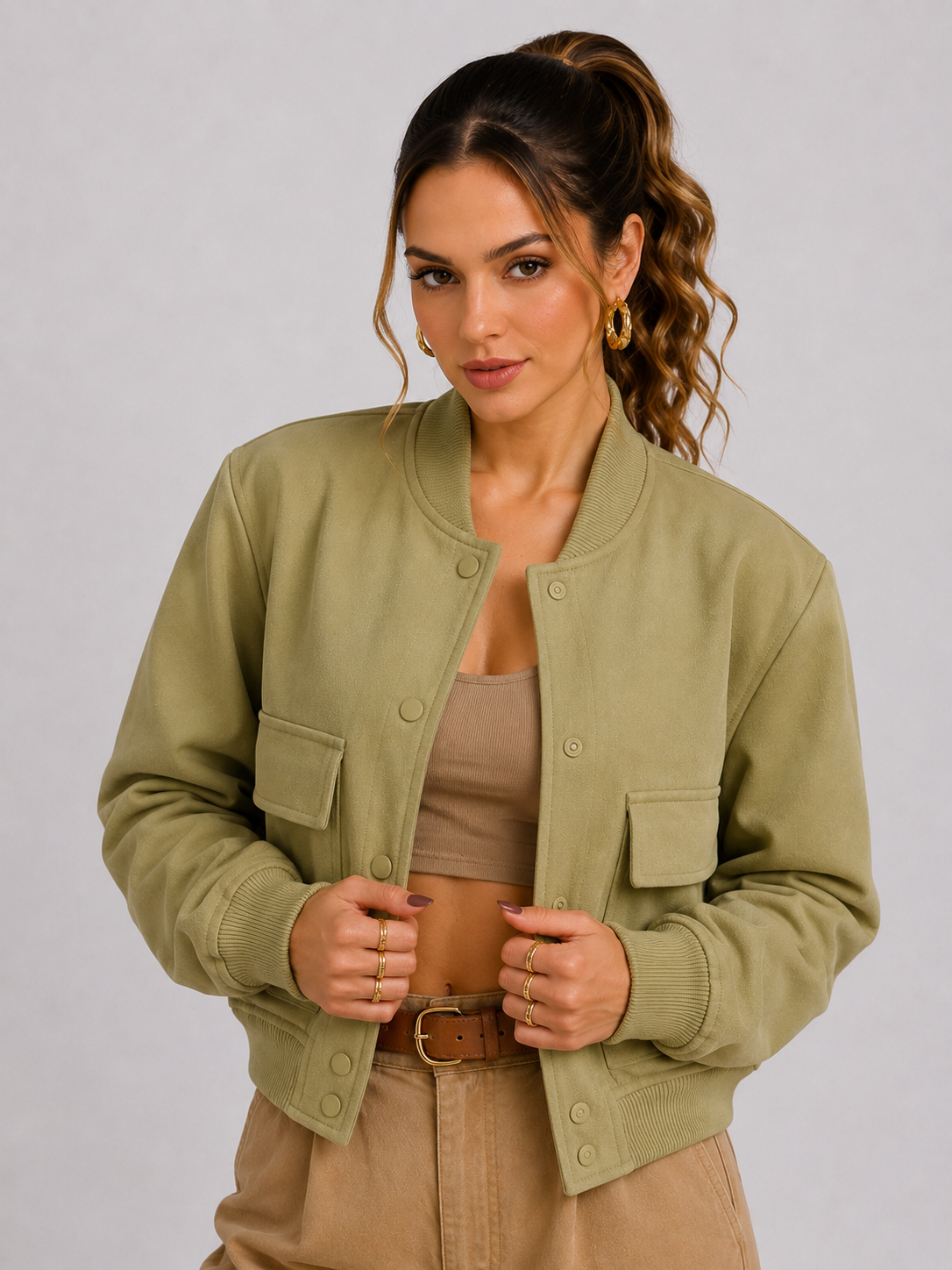 Jaqueta Bomber Modern Valentina