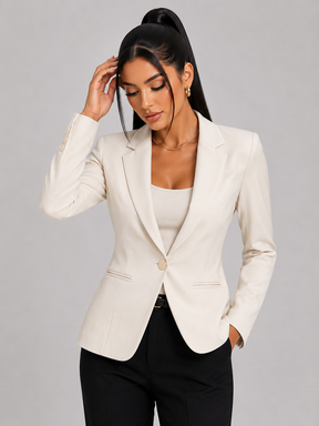 Blazer Feminino Alfaiataria Slim Modern Alice