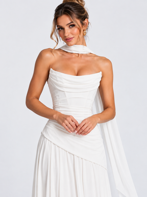 Vestido Longo Bustier Modern Leticia