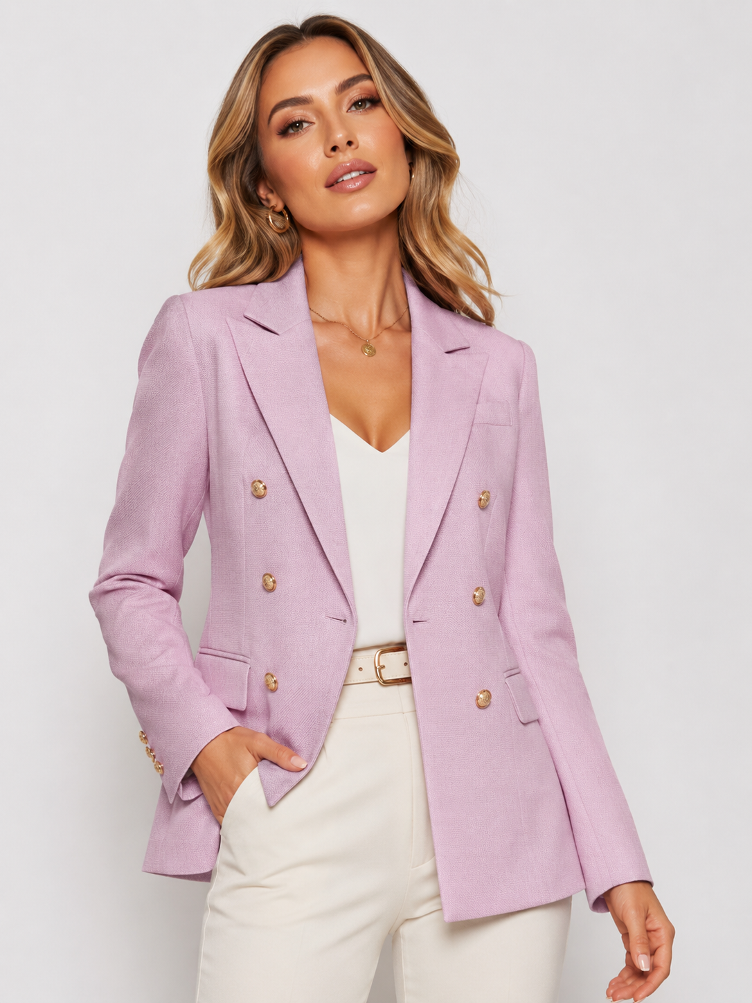 Blazer Feminino Casual Alongado Modern Taylor