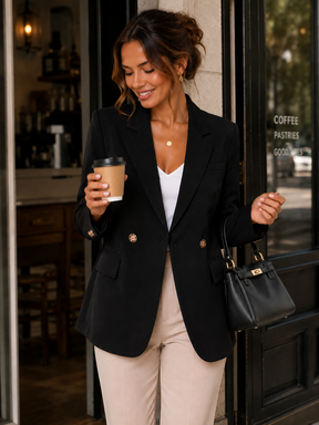 Blazer Feminino Clássico Slim Modern Shakira