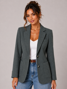 Blazer Feminino Casual Slim Modern Zoe