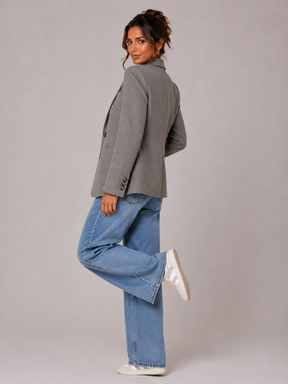 Blazer Feminino Casual Slim Modern Zoe