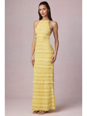 Vestido Longo Costas Aberta Modern Mayra