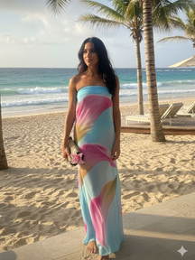 Vestido Longo Tomara que Caia Modern Isla