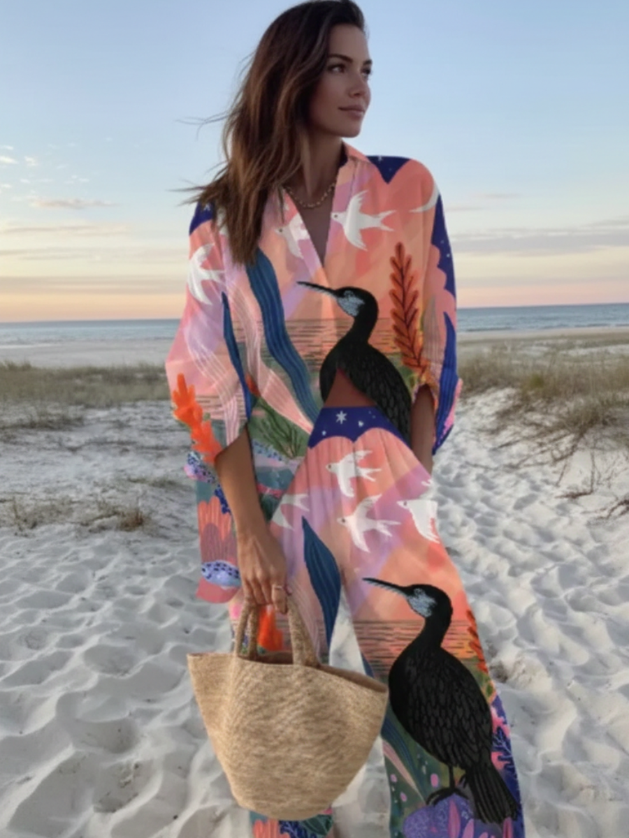 Conjunto Praiano Camisa e Calça Modern Kali