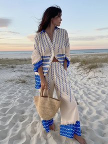 Conjunto Praiano Camisa e Calça Modern Kali