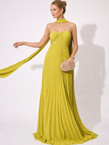 Vestido Longo Sem Alças Modern Katherine