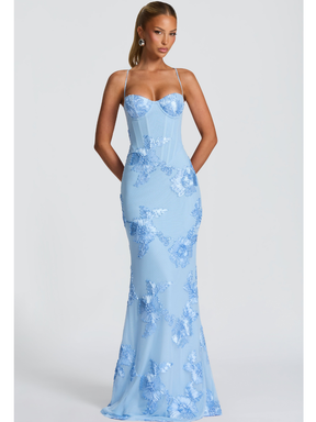 Vestido Longo Modelador com Corset Modern Mirabella
