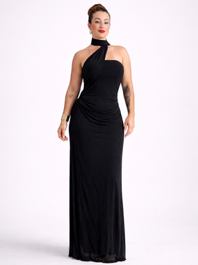 Vestido Longo Elegante em Tule 3 Formas de Usar Modern Ravenna