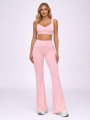 Top Push Up com Calça Flare Modeladora Modern Alô