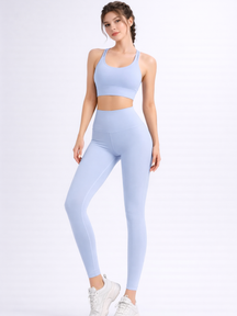 Conjunto Top Push Up e Calça Legging Modern Athena