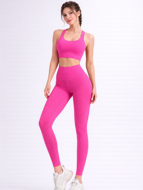 Conjunto Top Push Up e Calça Legging Modern Athena