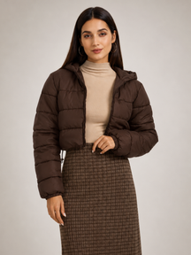 Jaqueta Feminina Puffer Acolchoada Modern Jaden
