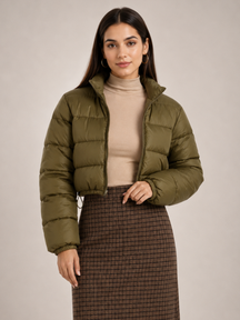 Jaqueta Feminina Puffer Acolchoada Modern Jaden