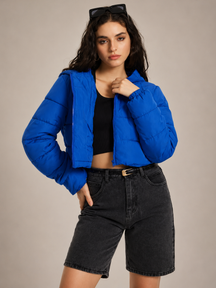 Jaqueta Feminina Puffer Acolchoada Modern Jaden