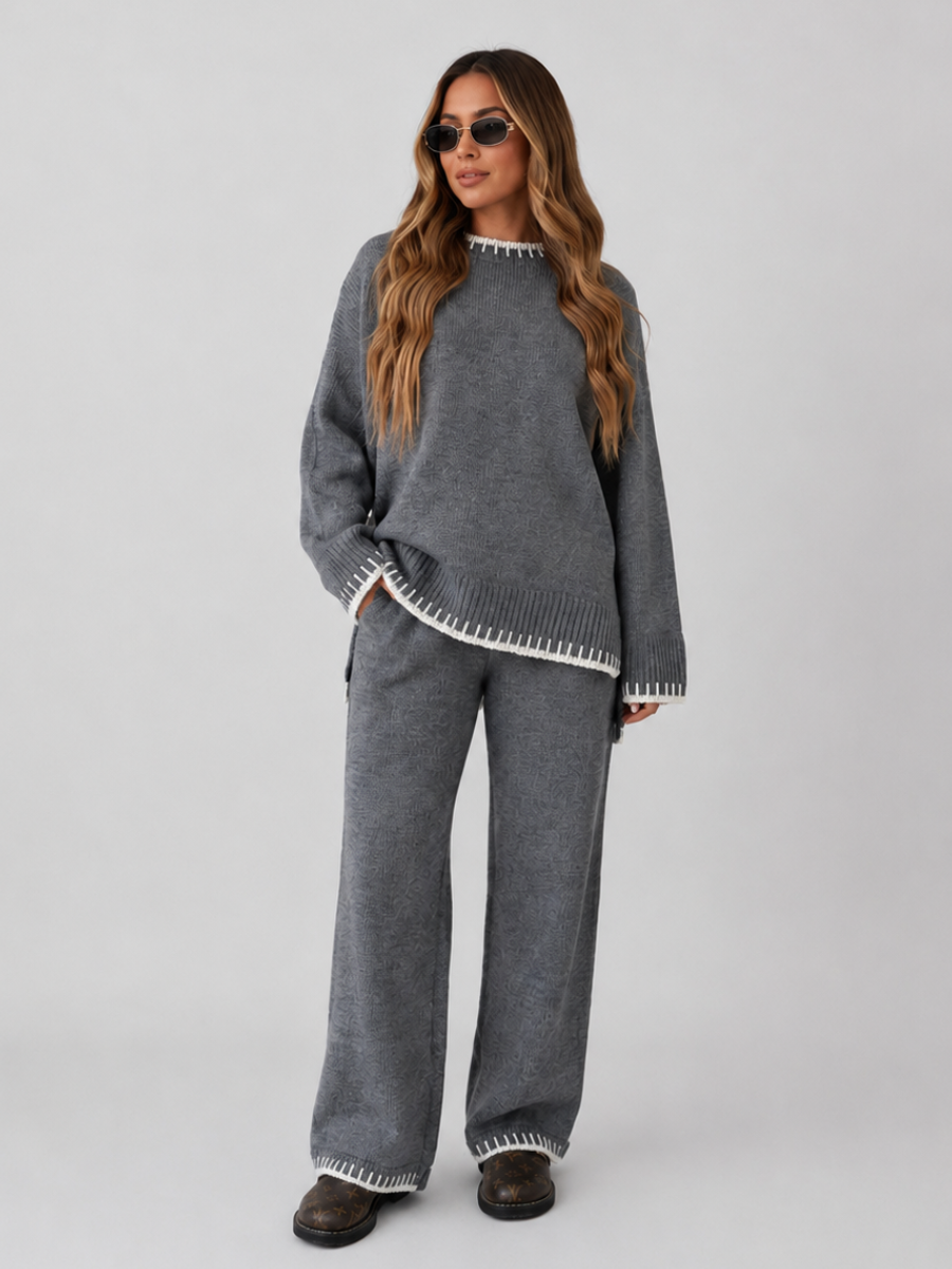 Conjunto Feminino com Suéter e Calça Modern Dalila
