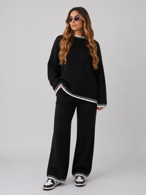 Conjunto Feminino com Suéter e Calça Modern Dalila