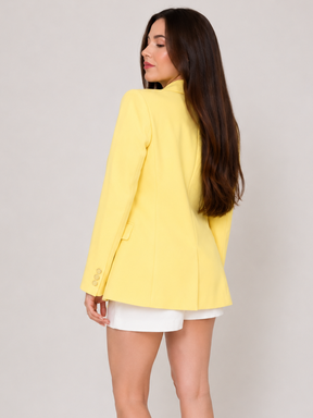 Blazer Feminino Oversized Alfaiataria Modern Butter
