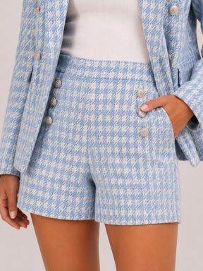 Conjunto Feminino Tweed Pied de Poule Modern Amélie
