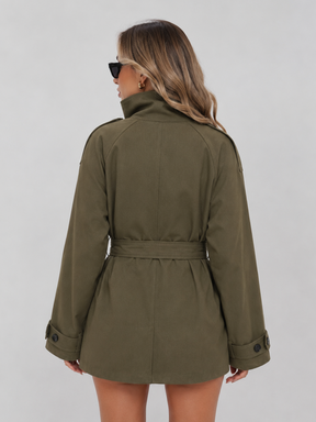 Casaco Feminino Trench Premium Modern Lorenza