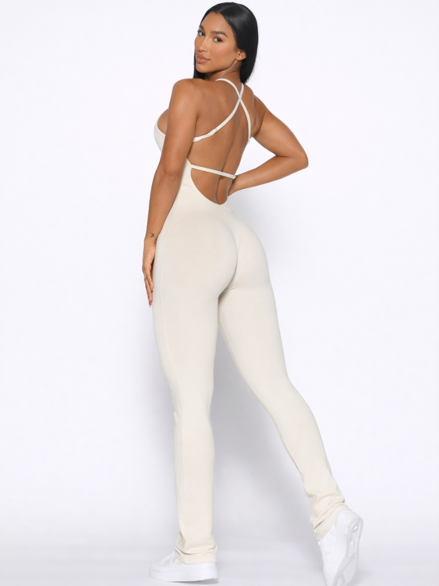 Macacão Flare Moda Gringa Modern Deluxe