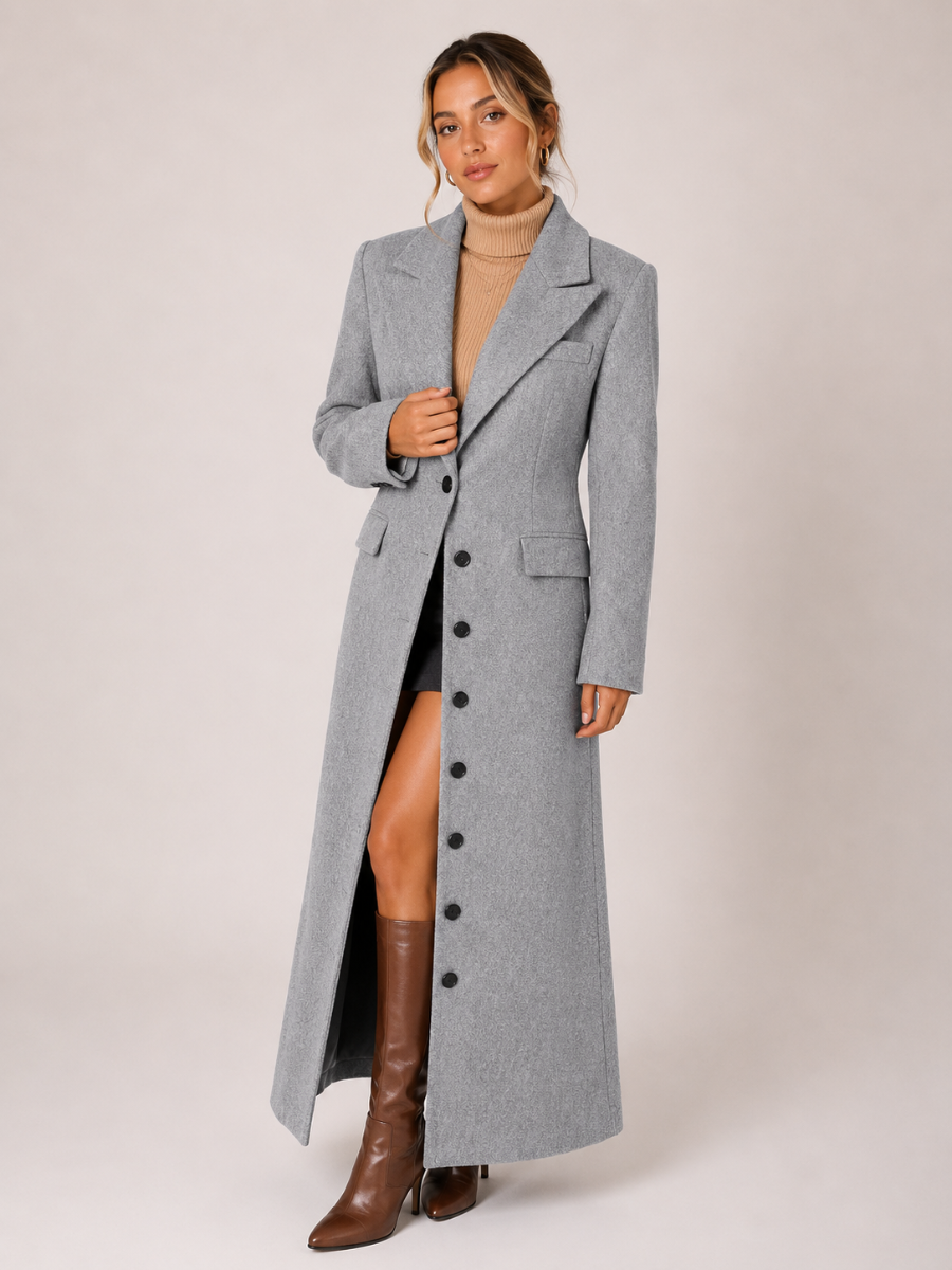 Sobretudo Blazer Europeu Modern Laris
