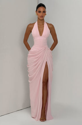 Vestido Longo Corset com Fenda Modern Mireya