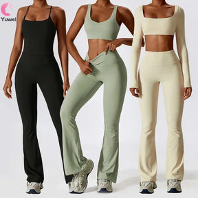 Conjunto Blusa Alça e Calça Flare Modern Motion