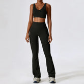 Conjunto Top Regata e Calça Flare Modern Motion