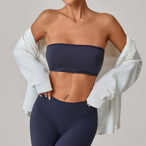 Top Faixa Reforçado Push Up Modern Motion