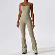 Conjunto Blusa Alça e Calça Flare Modern Motion