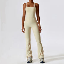Conjunto Blusa Alça e Calça Flare Modern Motion
