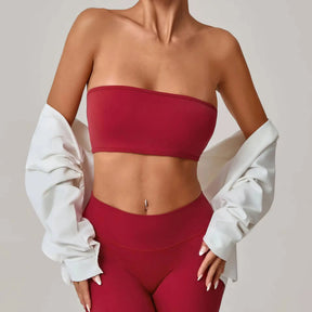 Top Faixa Reforçado Push Up Modern Motion