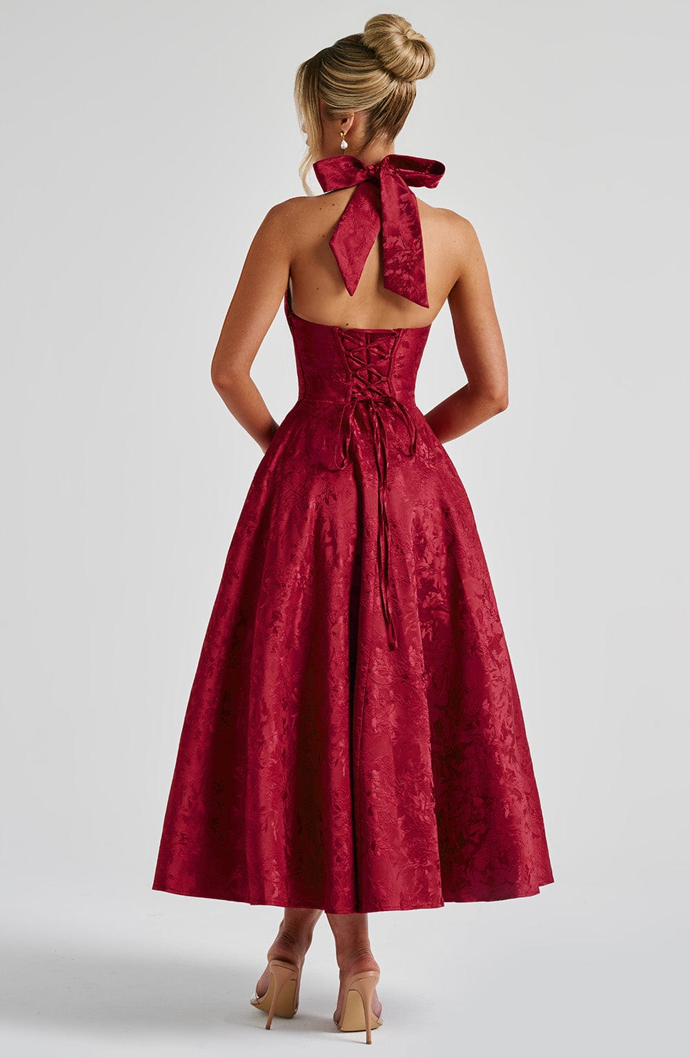 Vestido Midi Frente Único Modern Passione