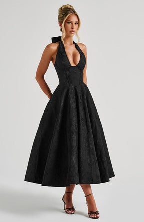 Vestido Midi Frente Único Modern Passione