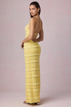 Vestido Longo Costas Aberta Modern Mayra