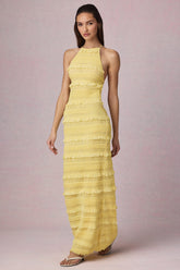 Vestido Longo Costas Aberta Modern Mayra